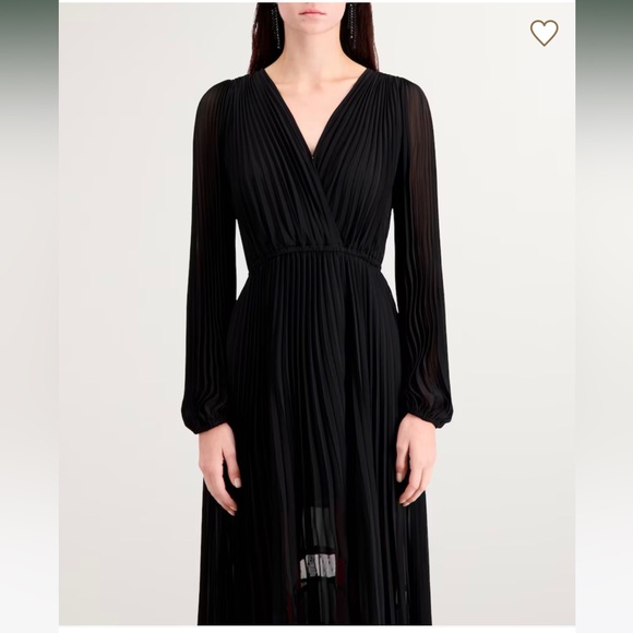 THE KOOPLES
Plissé Pleated Midi Dress size 0 NWT - Picture 7 of 12